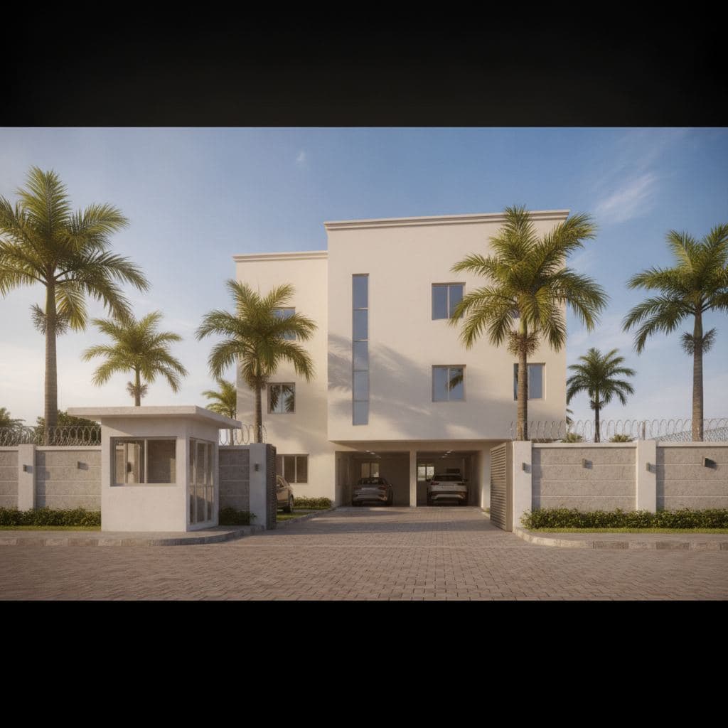 Studio meublé en résidence sécurisée à Nongo, Conakry